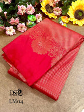 Load image into Gallery viewer, DSR-Banarasi Mugal Floral Kanchi Semi Silk Sarees - Sheetal Fashionzz