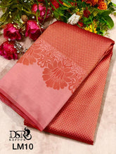Load image into Gallery viewer, DSR-Banarasi Mugal Floral Kanchi Semi Silk Sarees - Sheetal Fashionzz