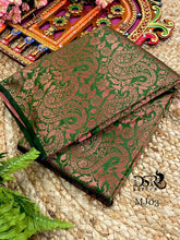 Load image into Gallery viewer, Dsr ERAGAI POLE
Kanchi semi silk bridal saree with all over copper zari jaquards - Sheetal Fashionzz