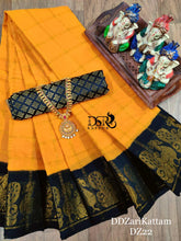 Load image into Gallery viewer, DSR Sarees DD Zari Kattam Sungudi - Sheetal Fashionzz