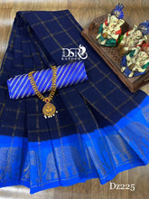Load image into Gallery viewer, DSR Sarees DD Zari Kattam Sungudi - Sheetal Fashionzz
