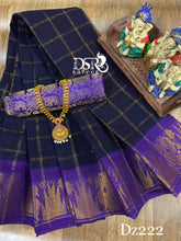 Load image into Gallery viewer, DSR Sarees DD Zari Kattam Sungudi - Sheetal Fashionzz
