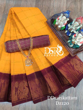 Load image into Gallery viewer, DSR Sarees DD Zari Kattam Sungudi - Sheetal Fashionzz