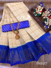 Load image into Gallery viewer, DSR Sarees DD Zari Kattam Sungudi - Sheetal Fashionzz