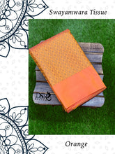 Load image into Gallery viewer, DSR-Swayamwara Tissue Pattu Sarees - Sheetal Fashionzz