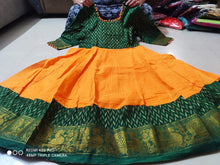 Load image into Gallery viewer, Madurai Sungudi All over Zari checks Fabric & banarasi jacord cotton combo - Sheetal Fashionzz