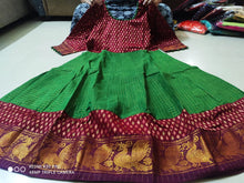 Load image into Gallery viewer, Madurai Sungudi All over Zari checks Fabric & banarasi jacord cotton combo - Sheetal Fashionzz