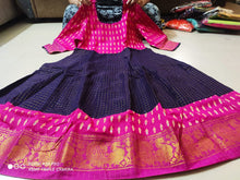 Load image into Gallery viewer, Madurai Sungudi All over Zari checks Fabric & banarasi jacord cotton combo - Sheetal Fashionzz