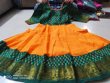 Load image into Gallery viewer, Madurai Sungudi All over Zari checks Fabric & banarasi jacord cotton combo - Sheetal Fashionzz