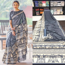 Load image into Gallery viewer, Japan Satin Silk Sarees - Sheetal Fashionzz