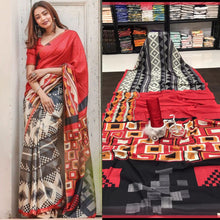 Load image into Gallery viewer, Japan Satin Silk Sarees - Sheetal Fashionzz