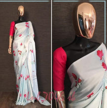 Load image into Gallery viewer, Japan Satin Silk Sarees - Sheetal Fashionzz