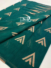 Load image into Gallery viewer, Dsr Modal saree with allover copper gicha buttis - Sheetal Fashionzz