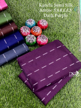 Load image into Gallery viewer, ย Elegant Kanchi Traditional Arrow Kanchi semi silk ๐๐ด๐
๐ธ๐ธs - Sheetal Fashionzz
