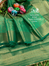 Load image into Gallery viewer, DSR-Samyuktha Bridal Tissue Sarees - Sheetal Fashionzz