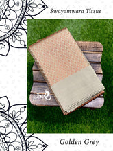 Load image into Gallery viewer, DSR-Swayamwara Tissue Pattu Sarees - Sheetal Fashionzz