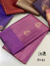 Load image into Gallery viewer, DSR-Anandavalli Tissue Pattu Sarees... 2.0 & 3.0 - Sheetal Fashionzz