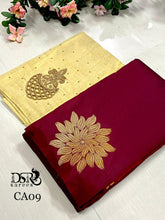 Load image into Gallery viewer, DSR-Kanchi Soft Silk Sarees with Designer blouse - Sheetal Fashionzz