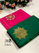 Load image into Gallery viewer, DSR-Kanchi Soft Silk Sarees with Designer blouse - Sheetal Fashionzz