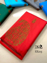 Load image into Gallery viewer, DSR-Fusion of Kanchi Soft Silk Sarees - Sheetal Fashionzz