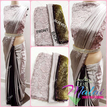 Load image into Gallery viewer, SATIN SILK DESIGNER SAREE WITH IMPORTED DESIGNER BLOUSE - Sheetal Fashionzz