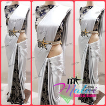 Load image into Gallery viewer, SATIN SILK DESIGNER SAREE WITH IMPORTED DESIGNER BLOUSE - Sheetal Fashionzz
