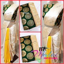 Load image into Gallery viewer, SATIN SILK DESIGNER SAREE WITH IMPORTED DESIGNER BLOUSE - Sheetal Fashionzz