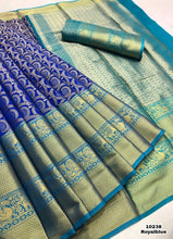 Load image into Gallery viewer, Kanchivaram silk weaving sarees - Sheetal Fashionzz