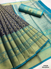 Load image into Gallery viewer, Kanchivaram silk weaving sarees - Sheetal Fashionzz