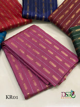 Load image into Gallery viewer, DSR Ragamalika Dots Kanchi Soft Silk Sarees - Sheetal Fashionzz