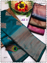 Load image into Gallery viewer, Akc Sarees Kanchi Kalyana Vaibhavam Copper series Bridal Antique pattu - Sheetal Fashionzz