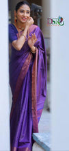 Load image into Gallery viewer, Dsr Alaimagal Bridal Copper Tissue Soft Silk Sarees - Sheetal Fashionzz