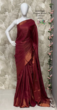 Load image into Gallery viewer, Dsr Alaimagal Bridal Copper Tissue Soft Silk Sarees - Sheetal Fashionzz