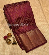 Load image into Gallery viewer, Vk Sarees Copper Butta Dupion Silk - Sheetal Fashionzz
