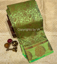 Load image into Gallery viewer, Vk Sarees Copper Butta Dupion Silk - Sheetal Fashionzz