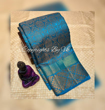 Load image into Gallery viewer, Vk Sarees Copper Butta Dupion Silk - Sheetal Fashionzz