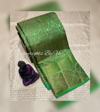 Load image into Gallery viewer, Vk Sarees Copper Butta Dupion Silk - Sheetal Fashionzz