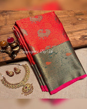 Load image into Gallery viewer, Vk Sarees Royal Banarasi Tissue Saree - Sheetal Fashionzz
