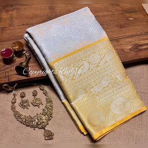 Vk Sarees Royal Banarasi Tissue Saree - Sheetal Fashionzz