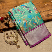 Load image into Gallery viewer, Vk Sarees Royal Banarasi Tissue Saree - Sheetal Fashionzz
