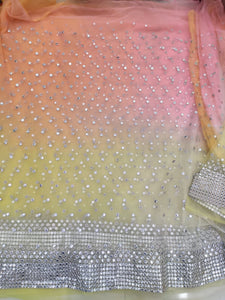Latest Multi Colour Net Fabric for Lehenga and gowns - Sheetal Fashionzz