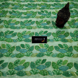 Gorgeous Kalamkari printed Raw Silk fabric - Sheetal Fashionzz