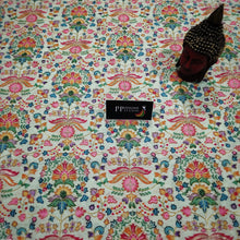 Load image into Gallery viewer, Gorgeous Kalamkari printed Raw Silk fabric - Sheetal Fashionzz
