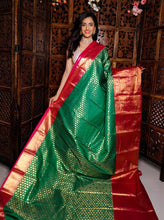 Load image into Gallery viewer, Light weight Kanchi silk sarees - Sheetal Fashionzz

