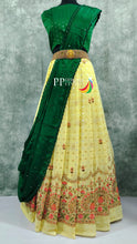 Load image into Gallery viewer, PURE Handloom Georgette lehenga - Sheetal Fashionzz

