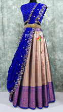 Load image into Gallery viewer, Gorgeous Kanchipuram Lehenga/Crop top lehenga - Sheetal Fashionzz

