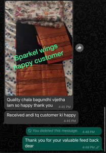 Sparkle wings Narayanapet lehanga - Sheetal Fashionzz