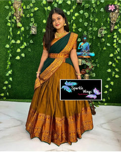 Sparkle wings Narayanapet lehanga - Sheetal Fashionzz