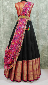Narayanpet Silk lehenga - Sheetal Fashionzz