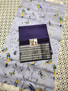 MANGALAGIRI PURE HANDLOOM PATTU DRESS MATERIALS - Sheetal Fashionzz